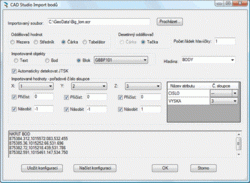 CS Import bodů