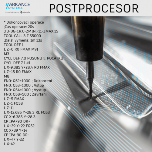 Rozšířený postprocesor pro Heidenhain, trvalá licence